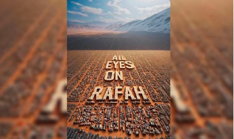 ‘All eyes on Rafah’ image shared 44m times online