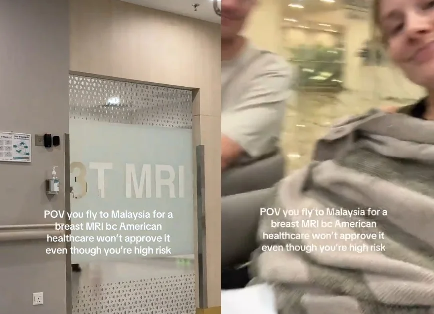 American woman flies to Malaysia for MRI, says US healthcare is "broken"