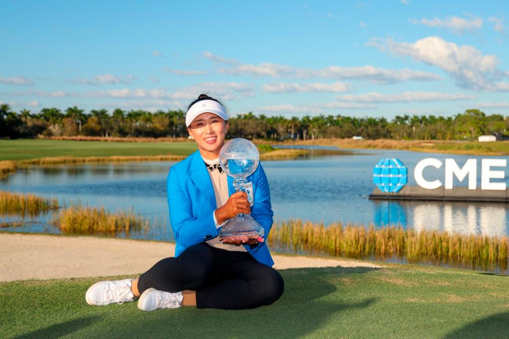 Amy Yang pockets US$2 million with win at CME Group Tour Championship Amy Yang pockets US$2 million with win at CME Group Tour Championship