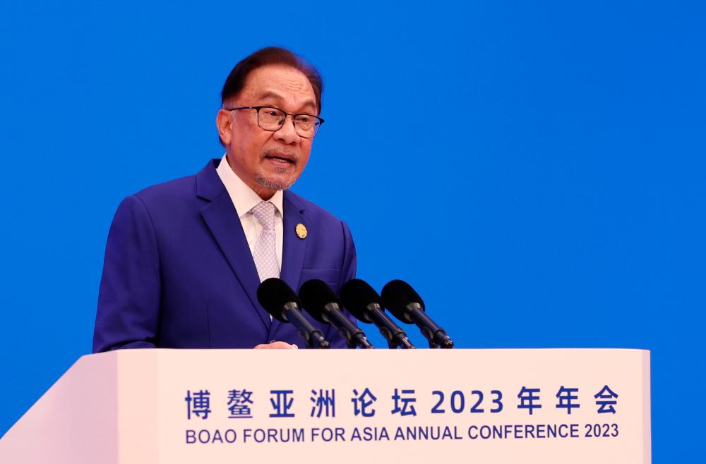 Anwar: China is an important trade partner for Malaysia Anwar: China is an important trade partner for Malaysia