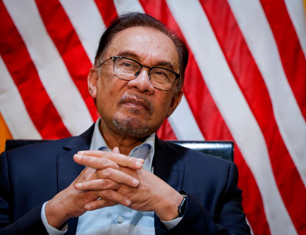 Anwar says will not bow to threats to topple unity govt Anwar says will not bow to threats to topple unity govt