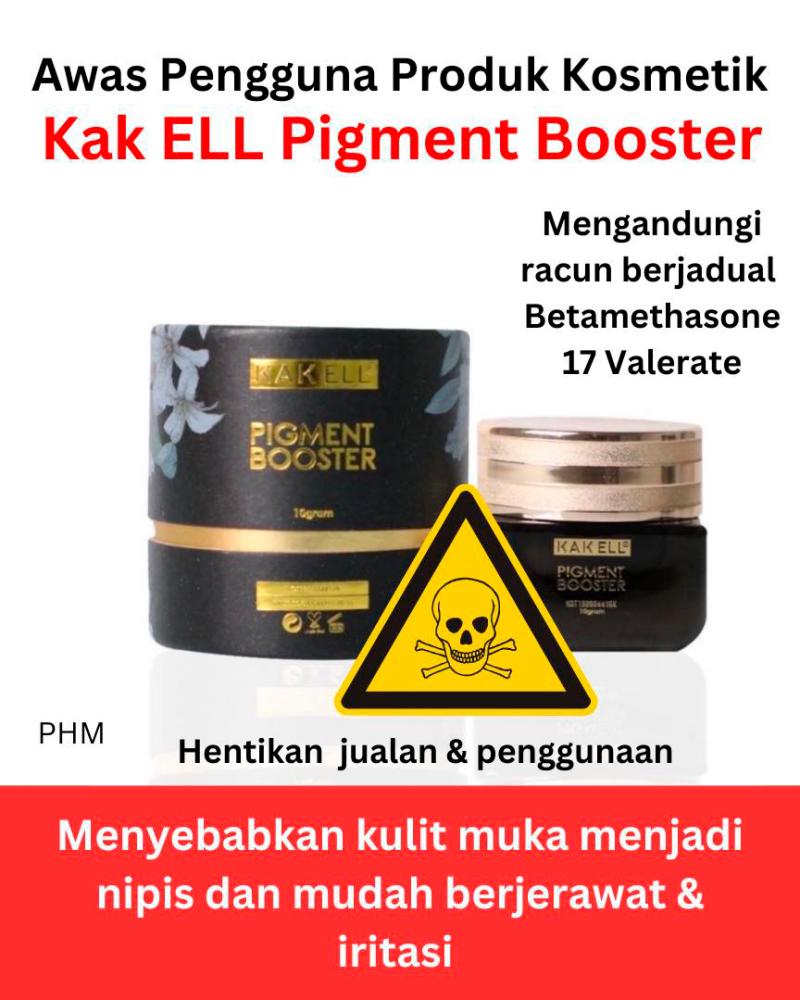 ‘Armila Beauty Kak Ell Pigment Booster’ found to contain scheduled poison
