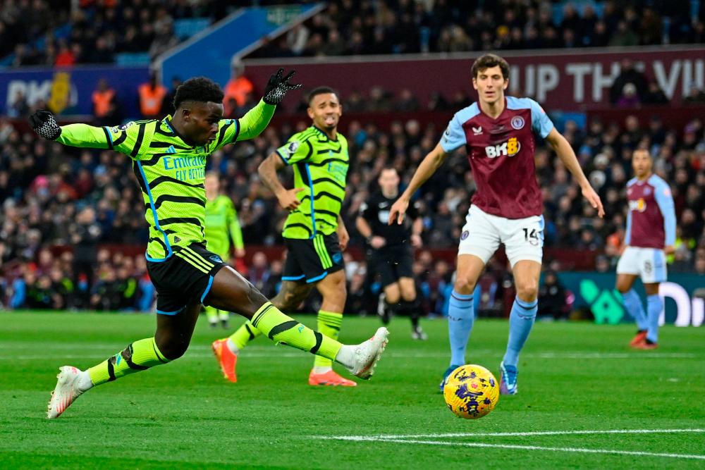Aston Villa beat Arsenal to close on Premier League lead Aston Villa beat Arsenal to close on Premier League lead