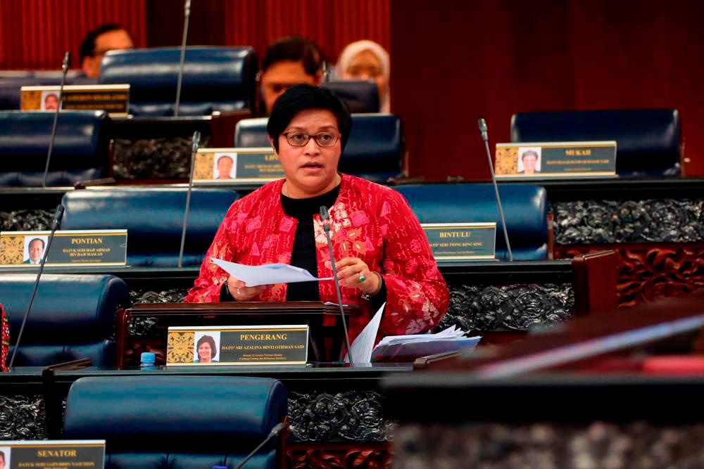 Azalina: Pindaan Akta Insolvensi bolehkan dua kategori baharu bankrap dapat pelepasan Azalina: Pindaan Akta Insolvensi bolehkan dua kategori baharu bankrap dapat pelepasan