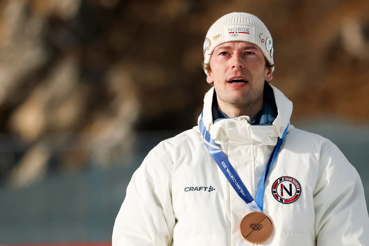 Olympic medallist's live TV confession overshadows bronze win