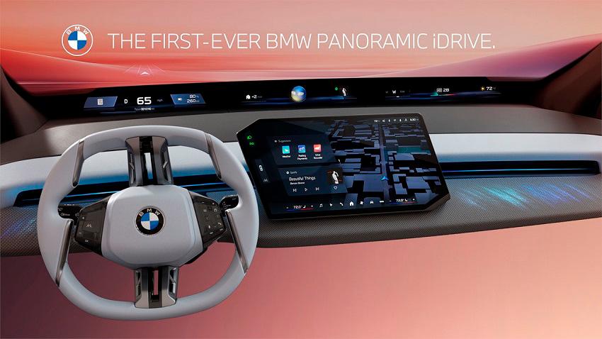 BMW unveils next-gen iDrive and operating system X BMW unveils next-gen iDrive and operating system X