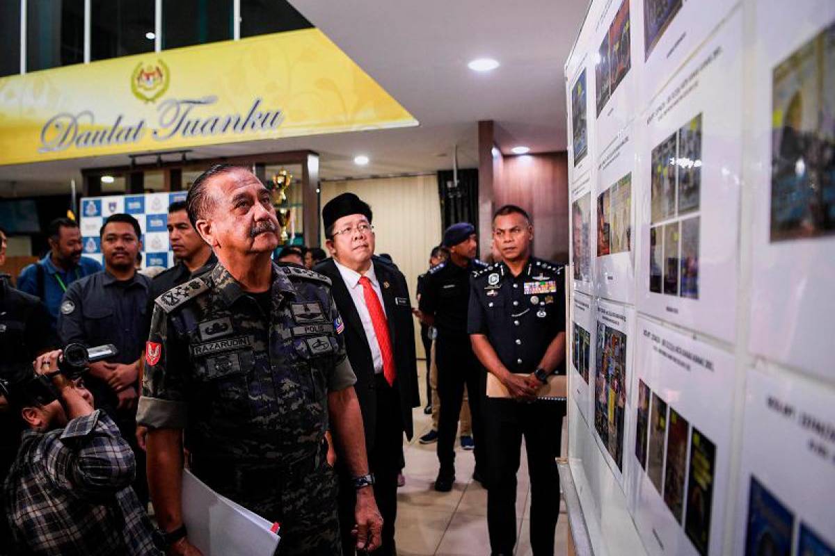 Beard hair among items seized from GISBH in Op Global raid