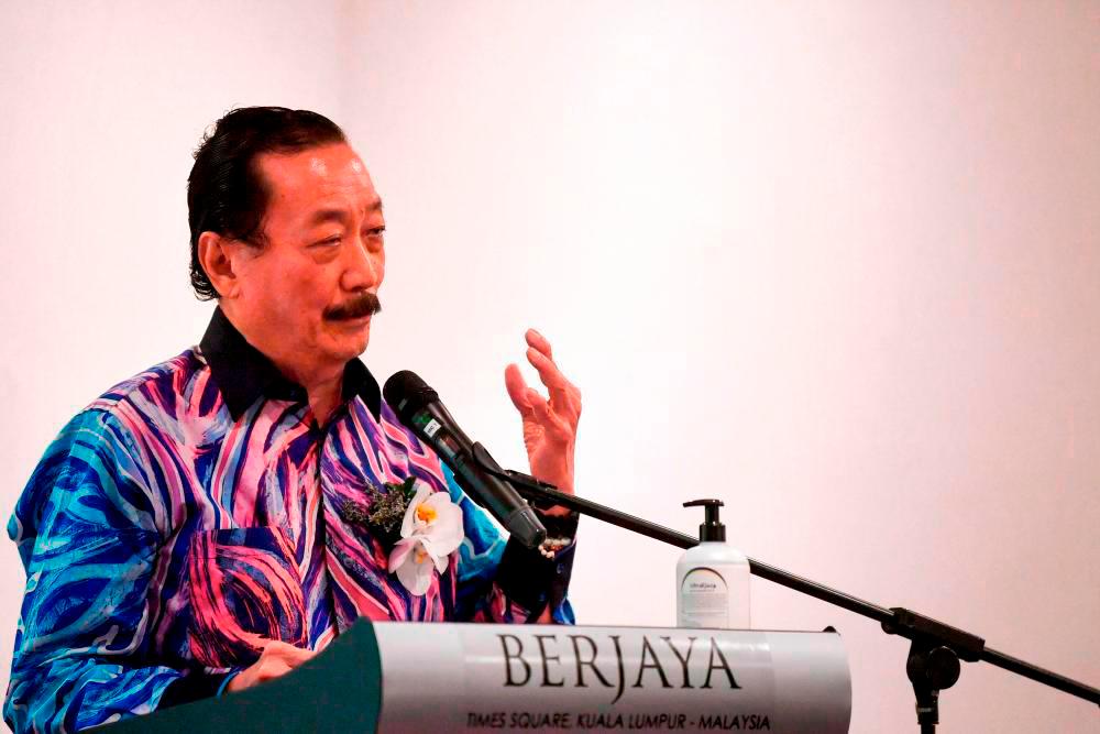 Berjaya’s Vincent Tan emphasises on philanthropy at Forbes Global CEO conference 