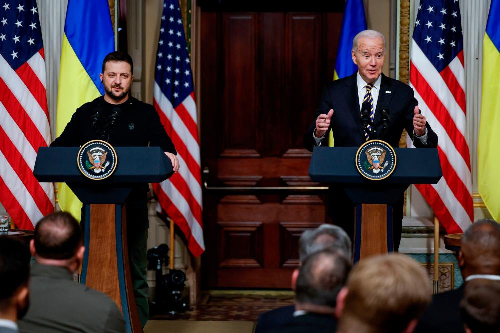Biden hosts Zelensky at white house, reiterates need for congress to approve Ukraine aid Biden hosts Zelensky at white house, reiterates need for congress to approve Ukraine aid