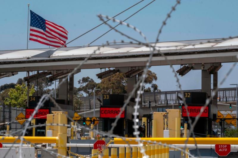 Biden unveils sweeping Mexico border curbs as election looms