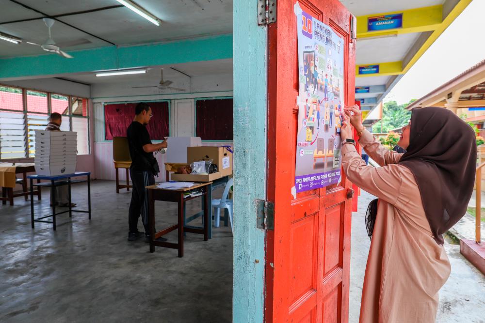 By-elections: 205,810 voters eligible to cast their ballots in Pulai, Simpang Jeram today