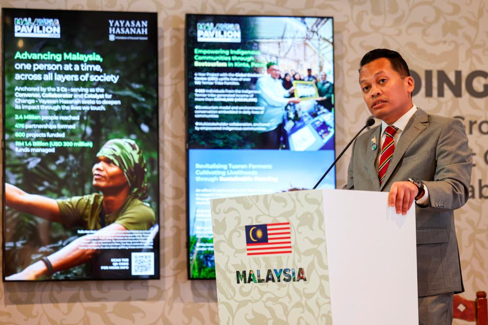 COP28: Nik Nazmi calls for all sectors to address biodiversity loss and climate change COP28: Nik Nazmi calls for all sectors to address biodiversity loss and climate change