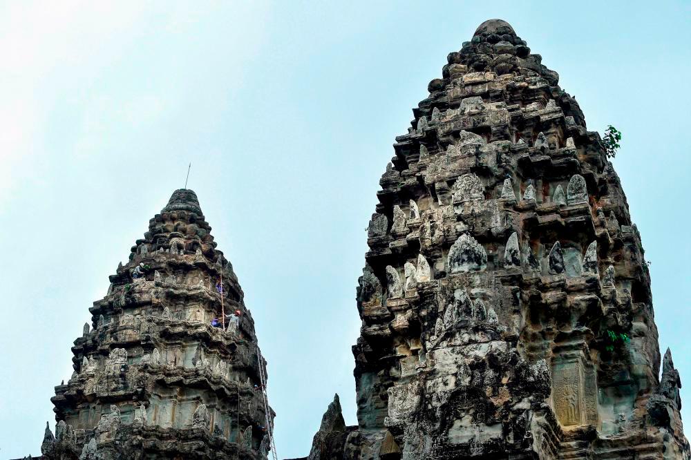 Cambodia inaugurates famed Angkor Wat temple’s western causeway