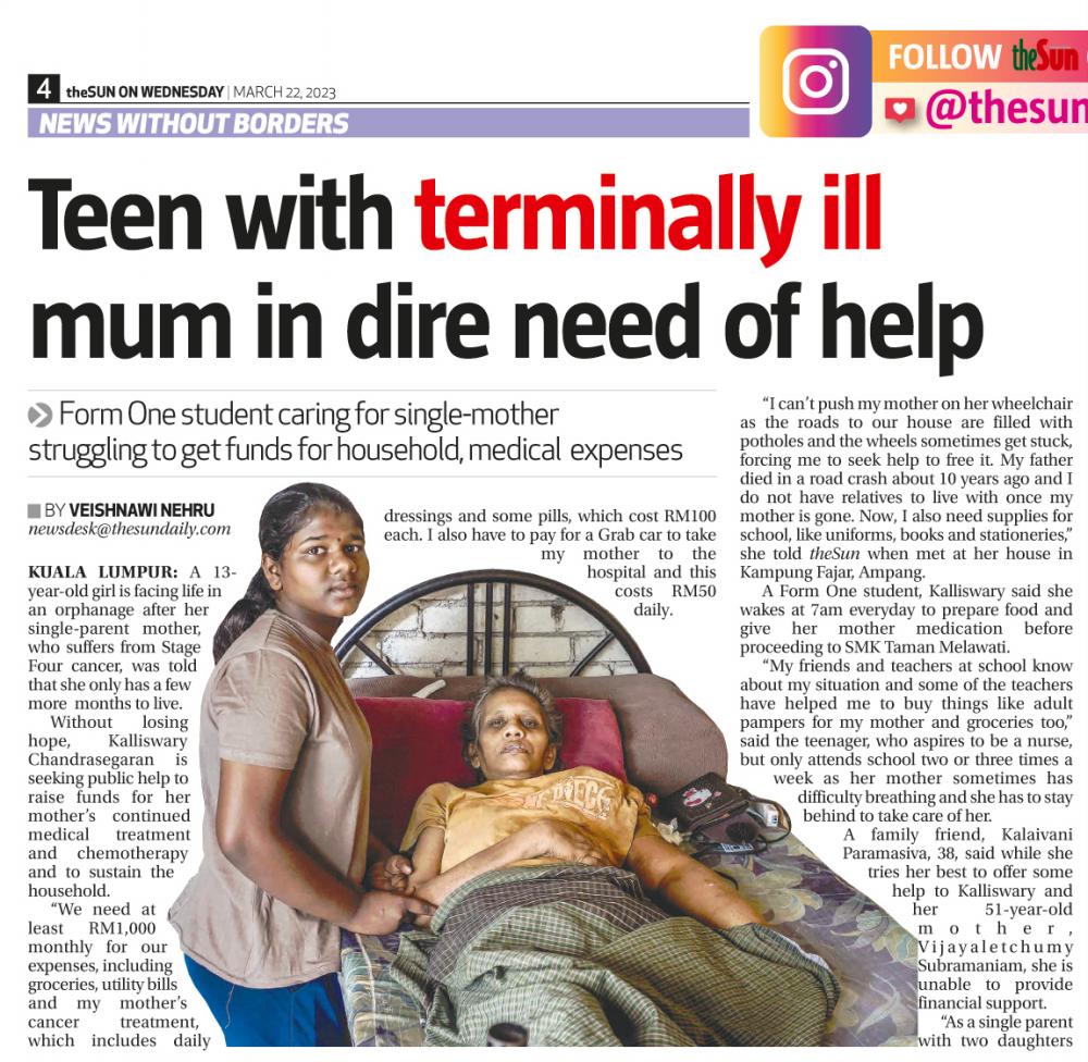 Cancer-stricken mum succumbs to disease Cancer-stricken mum succumbs to disease