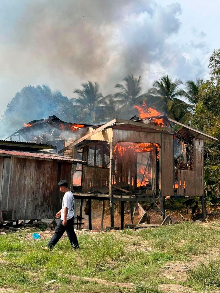 Charred remains of senior citizen found in Semporna fire incident
