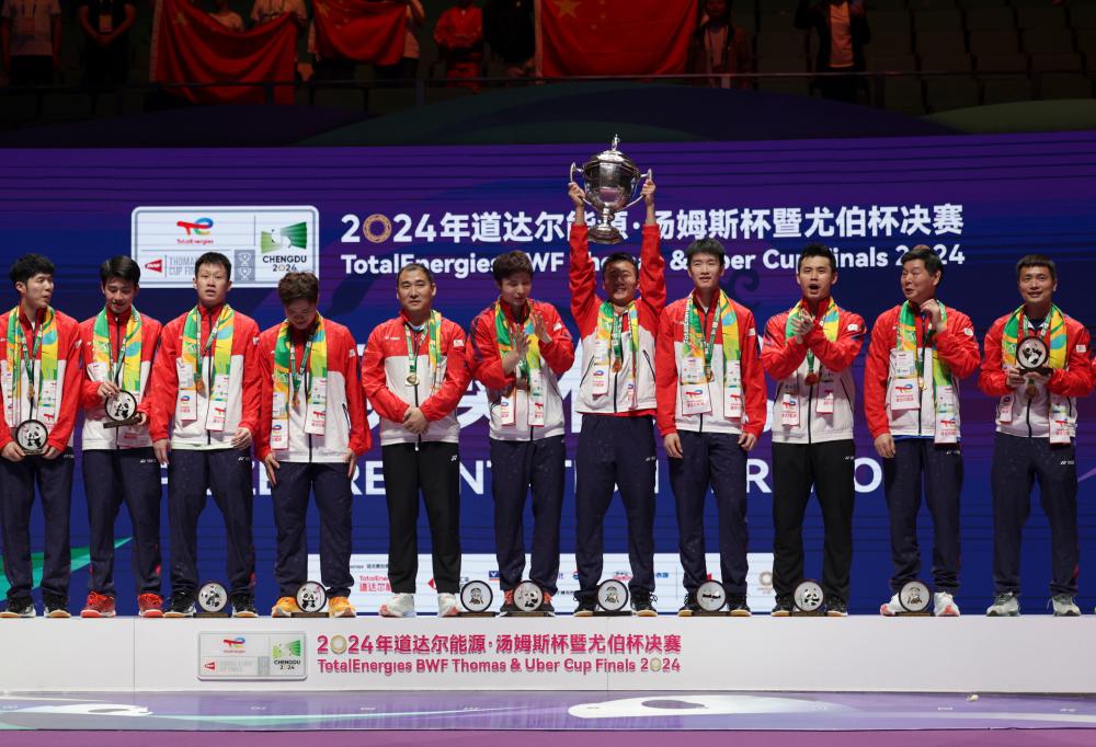 China power past Indonesia to secure 11th Thomas Cup title China power past Indonesia to secure 11th Thomas Cup title