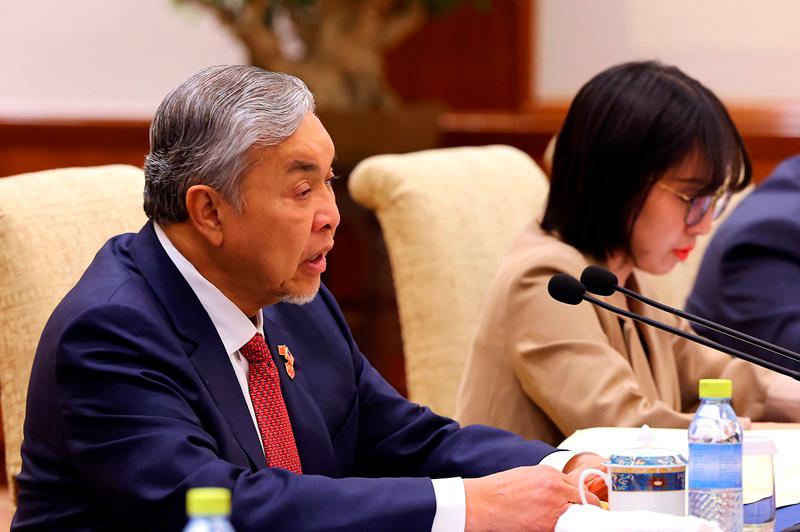 China’s extension of VISA exemption period recognition of M’sia’s reciprocal offer - Ahmad Zahid China’s extension of VISA exemption period recognition of M’sia’s reciprocal offer - Ahmad Zahid