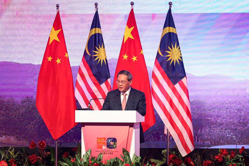 Chinese Premier says Malaysia-China relations exemplary, proposes 4 steps to advance ties 