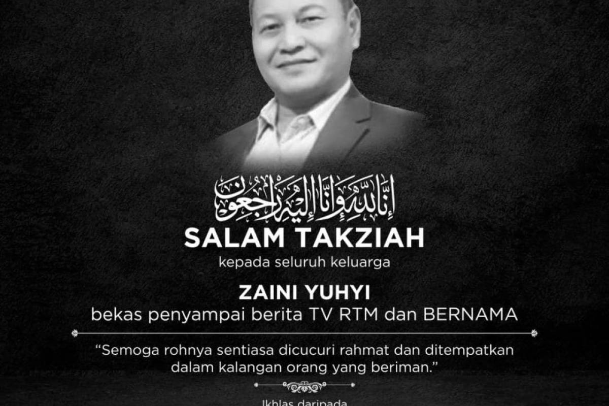 Communications Ministry sec-gen offers condolences over Zaini Yuhyi’s passing