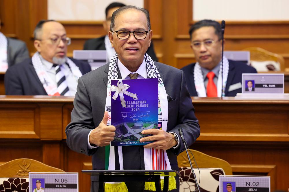 DUN Pahang: Lapan projek rancangan tebatan banjir dilaksana di Pahang DUN Pahang: Lapan projek rancangan tebatan banjir dilaksana di Pahang