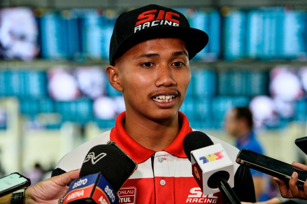 Damok entrusts moto racing future in mentor Zulfahmi's hands