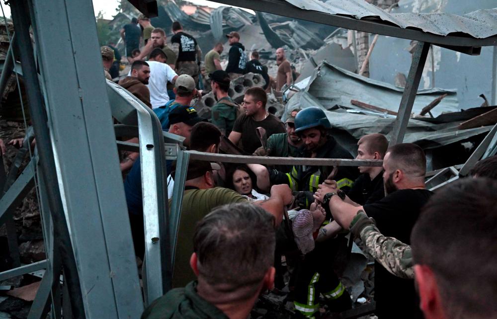Death toll rises to 12 in Ukraine’s Kramatorsk after Russian missile strike Death toll rises to 12 in Ukraine’s Kramatorsk after Russian missile strike