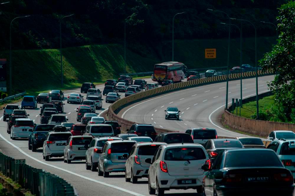 Deepavali: 73% increase in vehicles expected on KL-Karak Expressway