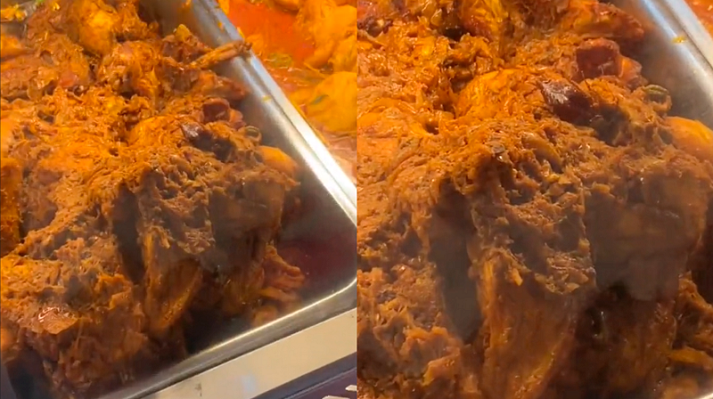 Diner finds roach nestled among fried chicken in nasi kandar restaurant 