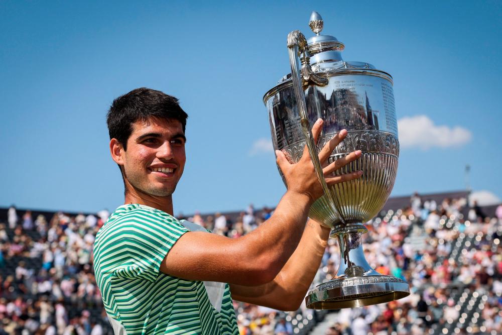 Djokovic still Wimbledon favourite says new world number one Alcaraz