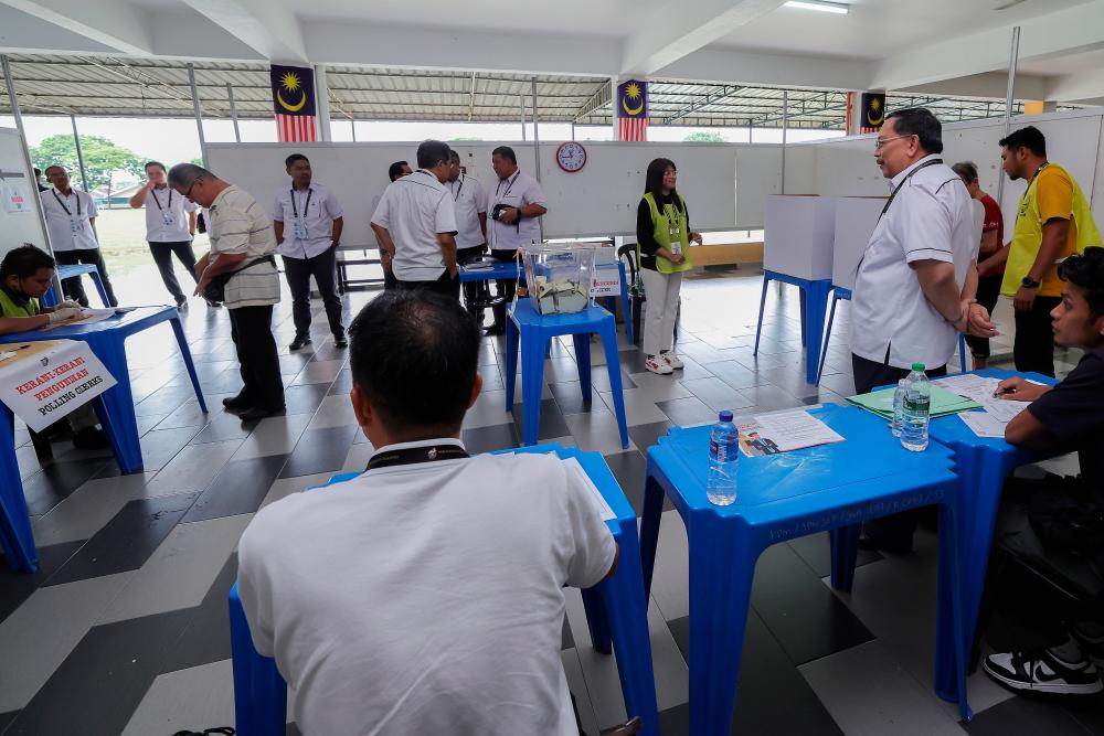 EC Chairman: Low voter turnout in Pulai due to unfavourable weather 