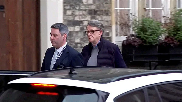 Former UK ambassador Mandelson released after arrest over Epstein revelations