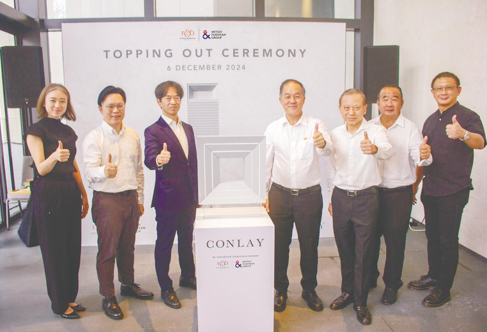 E&O, Mitsui Fudosan top out RM900m Conlay in Kuala Lumpur E&O, Mitsui Fudosan top out RM900m Conlay in Kuala Lumpur