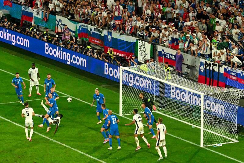 England top Euros group but disappoint again in Slovenia stalemate