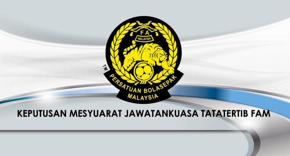 FAM disciplinary panel fines JDT RM30,000, Selangor FC RM23,000 FAM disciplinary panel fines JDT RM30,000, Selangor FC RM23,000