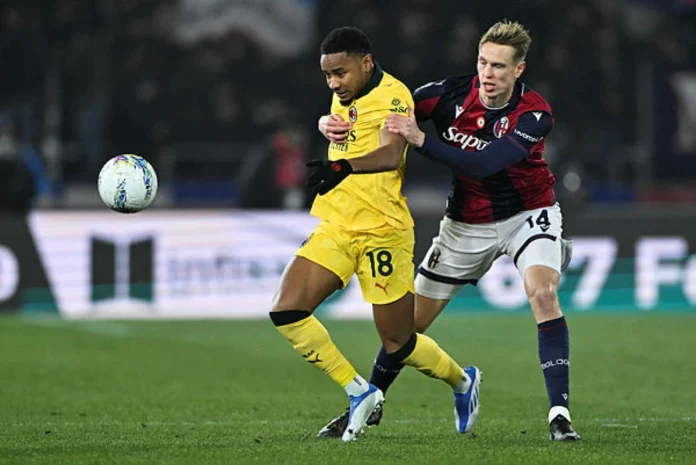 Milan close gap on Inter with 3-0 win over Bologna