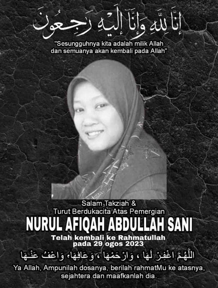 Female victim of Teluk Batik boat capsize incident dies Female victim of Teluk Batik boat capsize incident dies