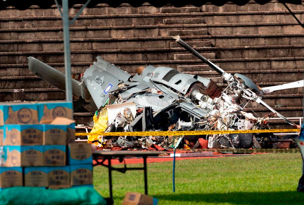 Fennec helicopter’s deviated path contributed to the collision with HOM copter - final report