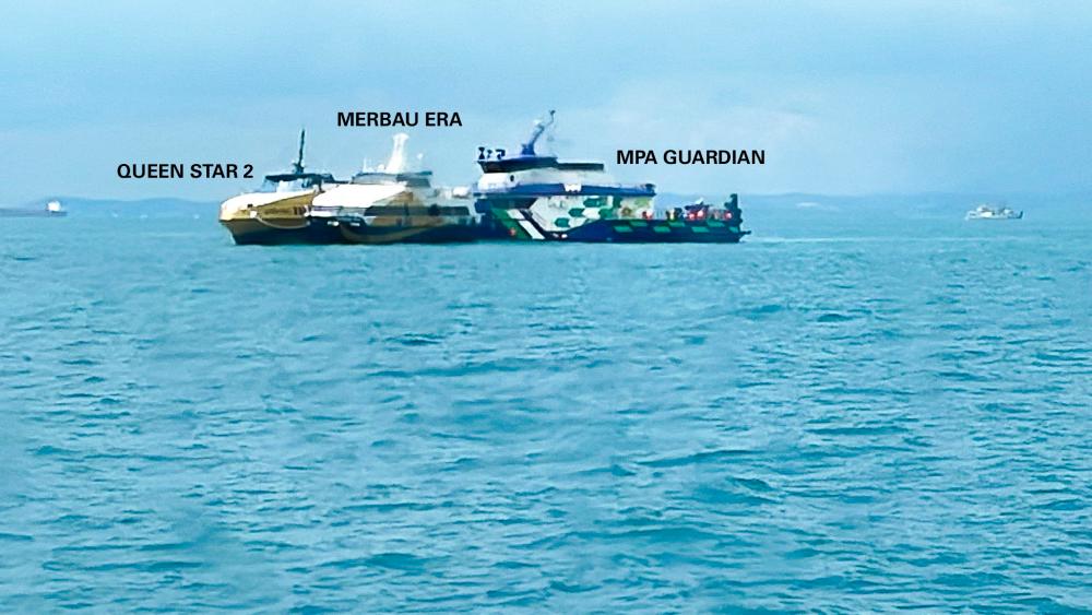 Ferry to Batam catches fire, all 62 passengers including M’sians are safe