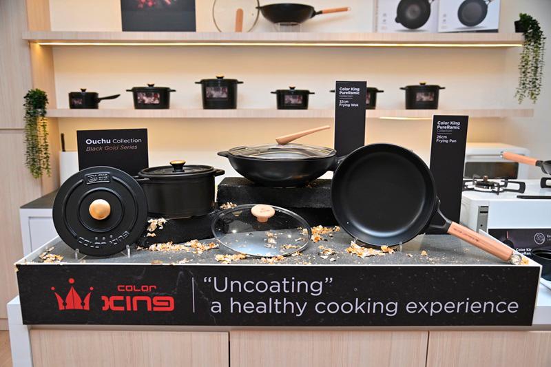 First 100% non-coated ceramic frying pan, wok from Color King First 100% non-coated ceramic frying pan, wok from Color King