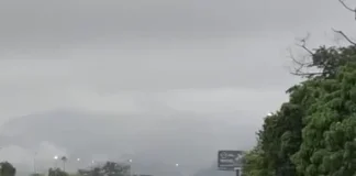 Flash floods cause slow traffic near Ipoh on PLUS highway