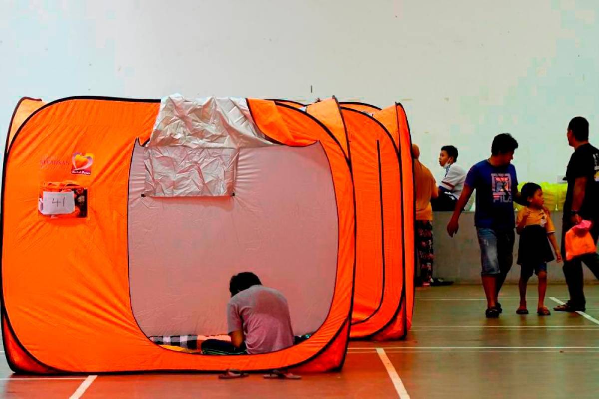 Flood relief centre in Kulim closed Flood relief centre in Kulim closed