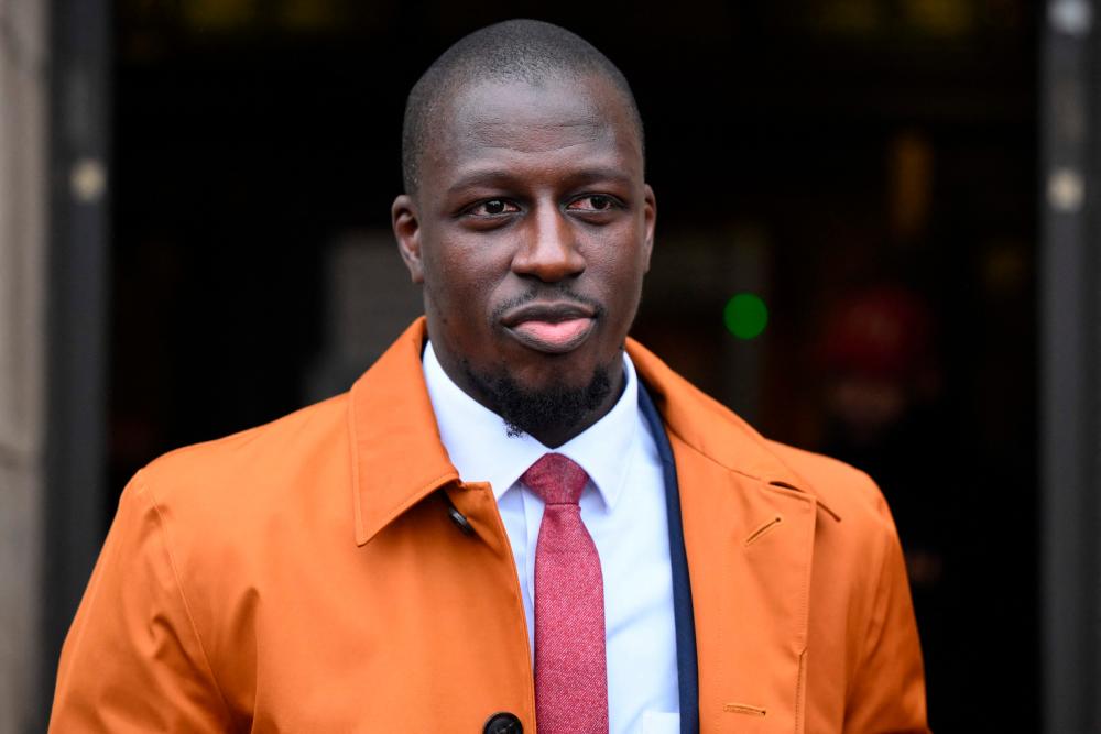 Footballer Benjamin Mendy breaks down as acquitted of sex offences