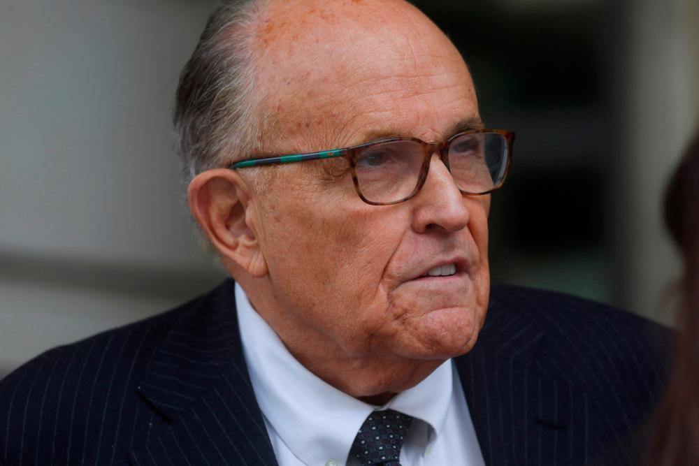 Former Trump lawyer Rudy Giuliani files for bankruptcy protection