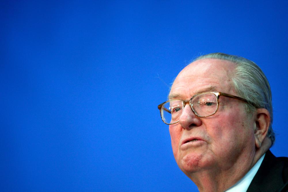 French far-right party founder Jean-Marie Le Pen hospitalised French far-right party founder Jean-Marie Le Pen hospitalised
