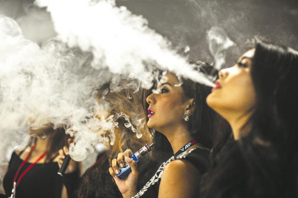 Fuming over vaping scourge Fuming over vaping scourge