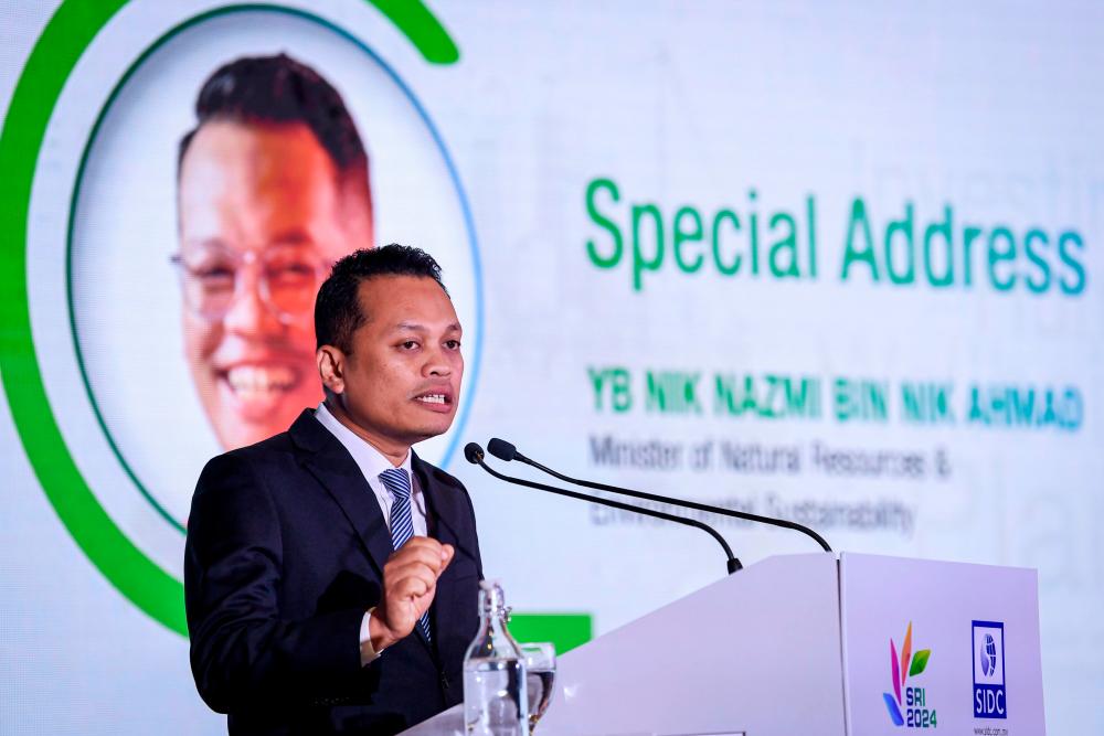 Govt reaffirms commitment to net-zero emission by 2050 - Nik Nazmi Govt reaffirms commitment to net-zero emission by 2050 - Nik Nazmi