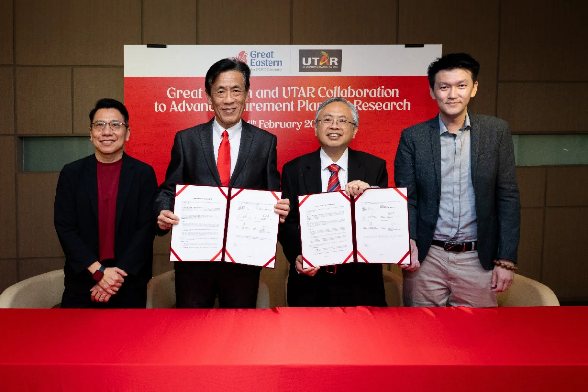 Great Eastern and UTAR launch nationwide study to strengthen retirement awareness among Malaysians