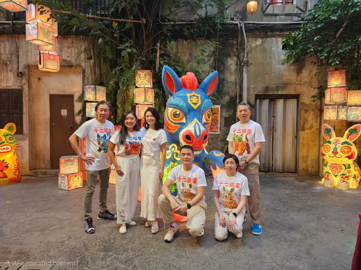 Kwai Chai Hong unveils new art installation for Chinese New Year 2026