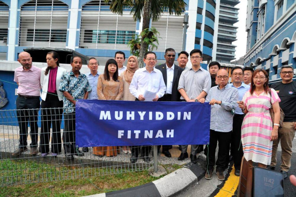 Guan Eng lodges report against Muhyiddin over Albukhary Foundation tax remarks