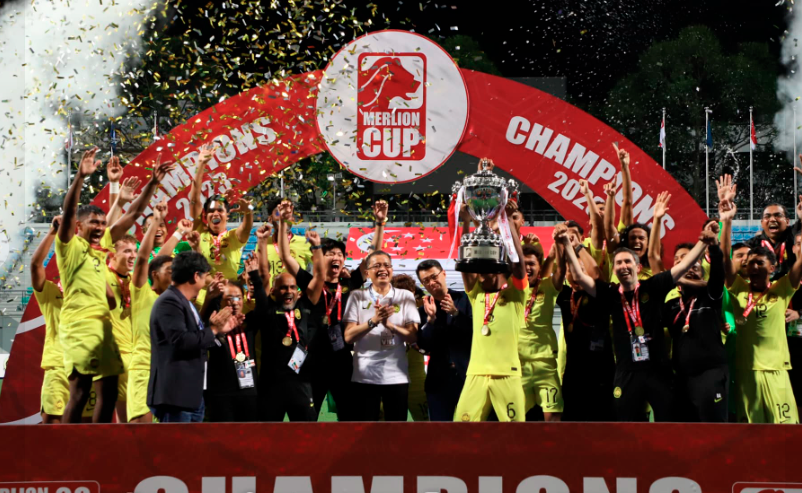 Harimau Muda julang Piala Merlion 2023 Harimau Muda julang Piala Merlion 2023